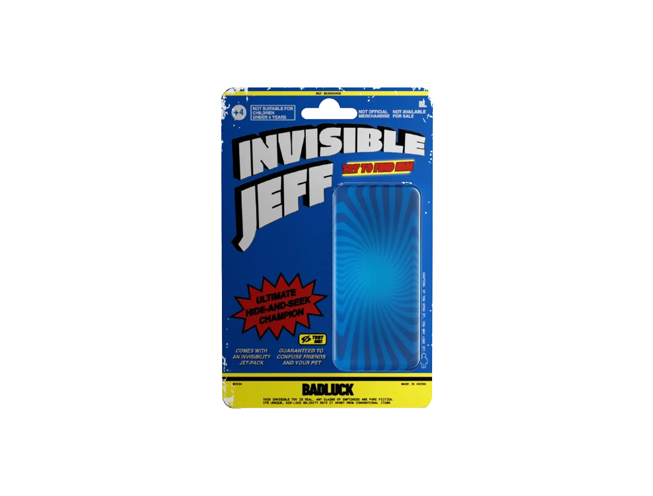 INVISIBLE JEFF TOY